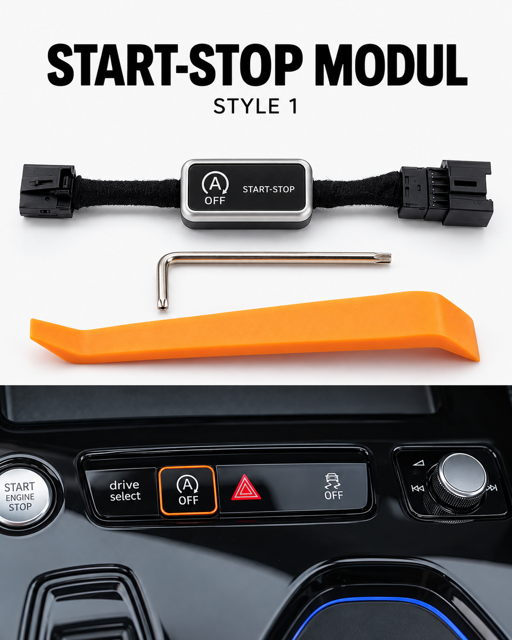 Start-Stop Deactivation Module for Audi A5 B10 & A6 C9 | LADP