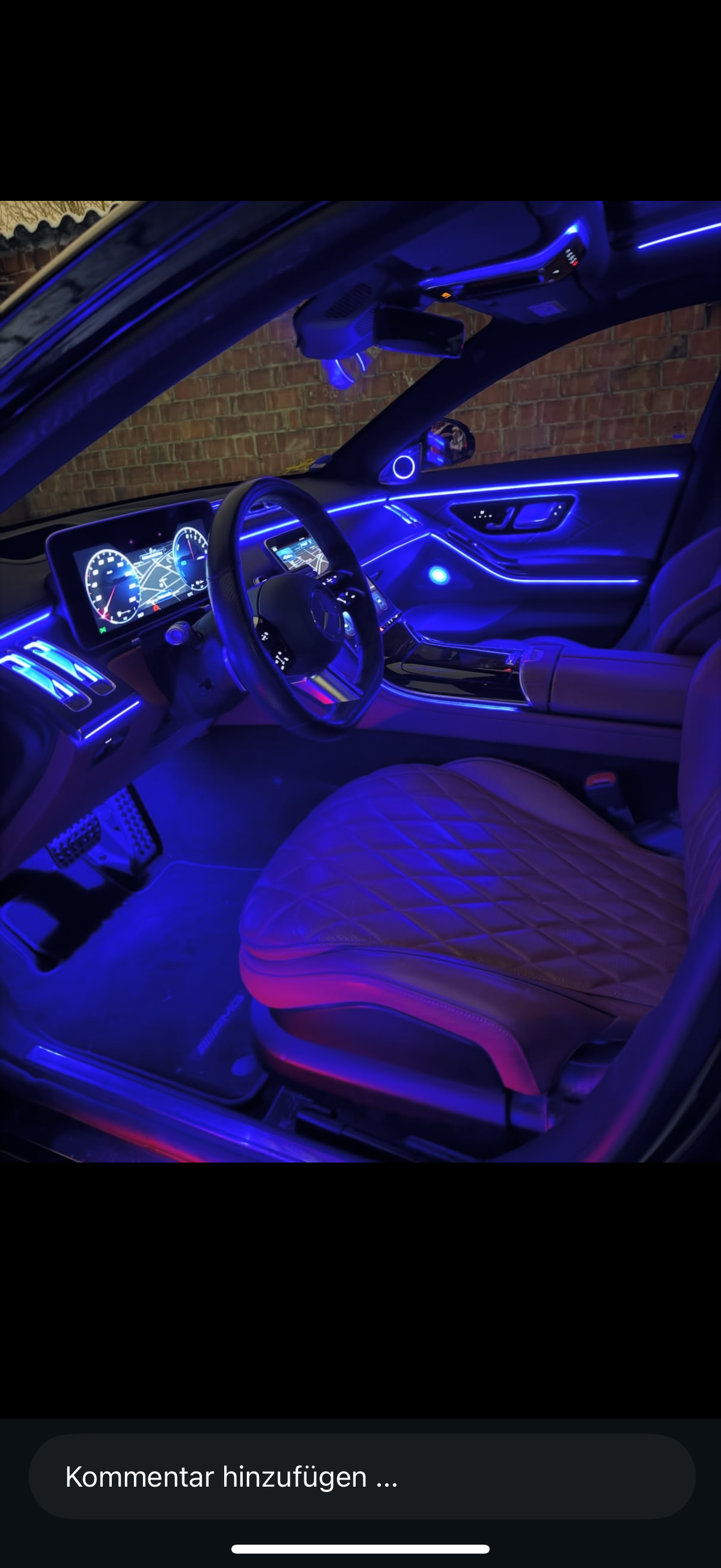 Mercedes S-Class W223 Illuminated Roof Speaker Cover Set 2021–2026 | LADP