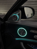 Mercedes E-Class W213 4D Rotating Illuminated Tweeters – Premium Upgrade | LADP