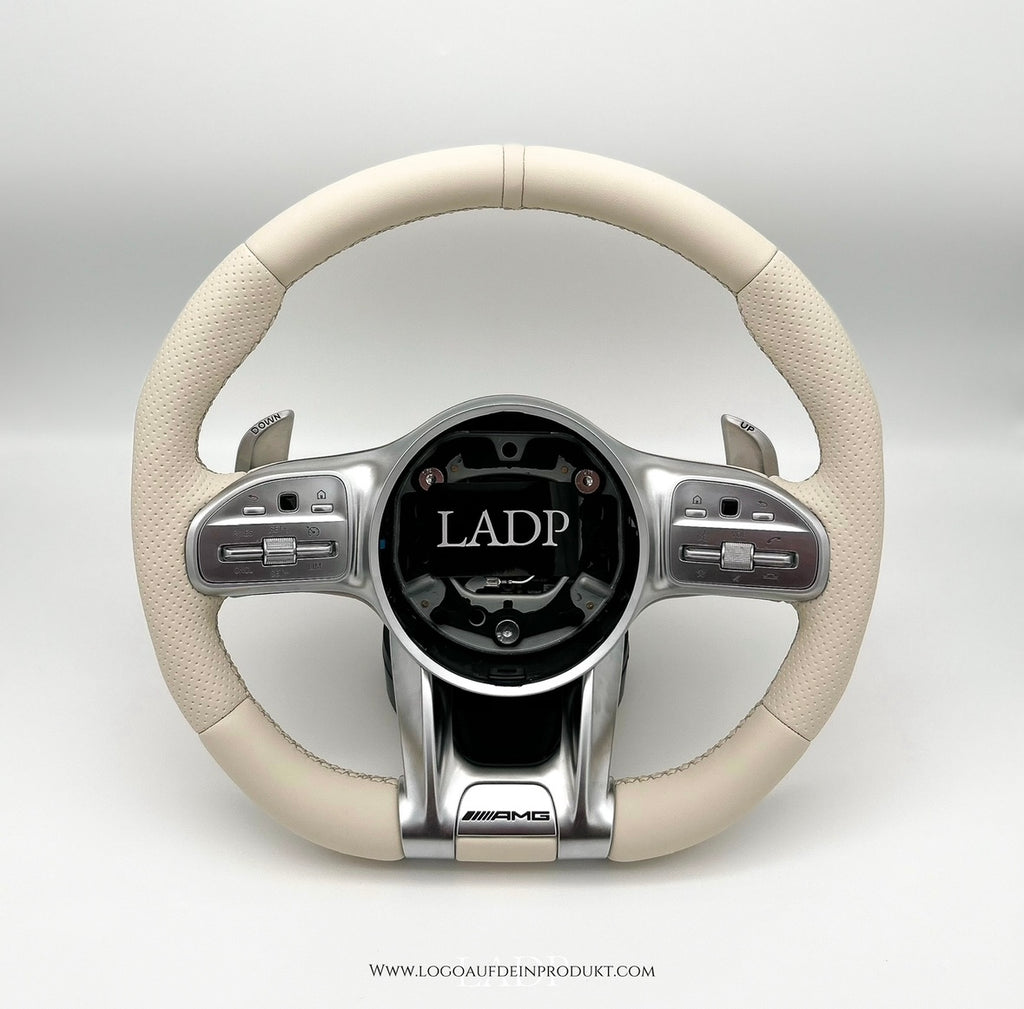 Mercedes Benz AMG Lenkrad in Weiß (LADP Upgrade Paket)