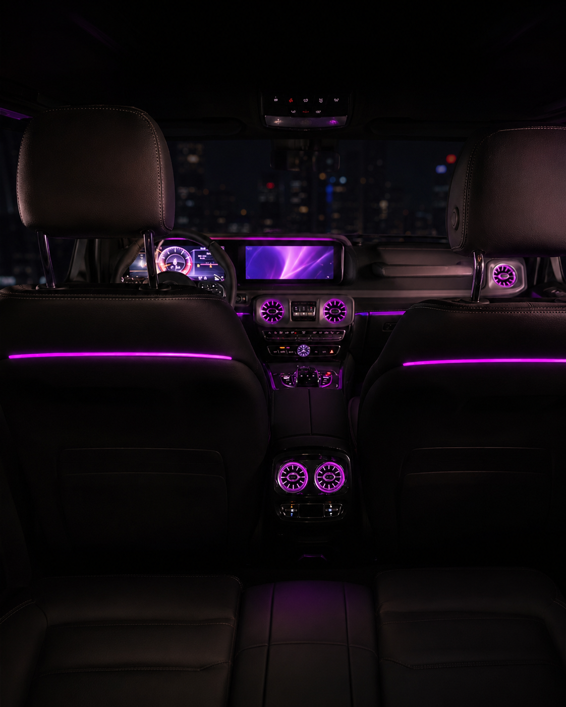 Mercedes G-Class W463 & W464 Front Seatback Ambient Lighting Kit | LADP