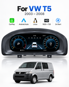 Volkswagen T5 Transporter & Multivan 12.3-Inch Digital Instrument Cluster 2003–2008 | LADP