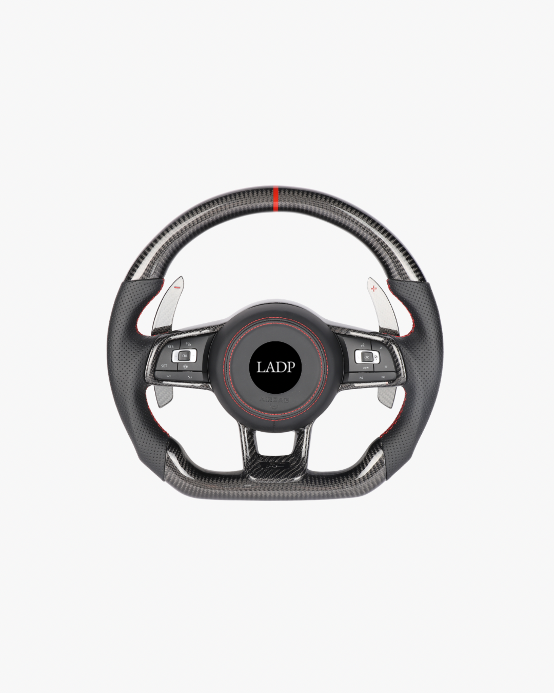 LADP Vollcarbon Lenkrad VW Golf 7 GTI R – Echtcarbon Performance Upgrade