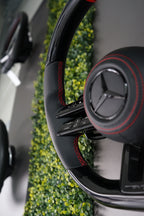 Mercedes AMG Lenkrad Gloss Black Facelift – LADP Upgrade Paket