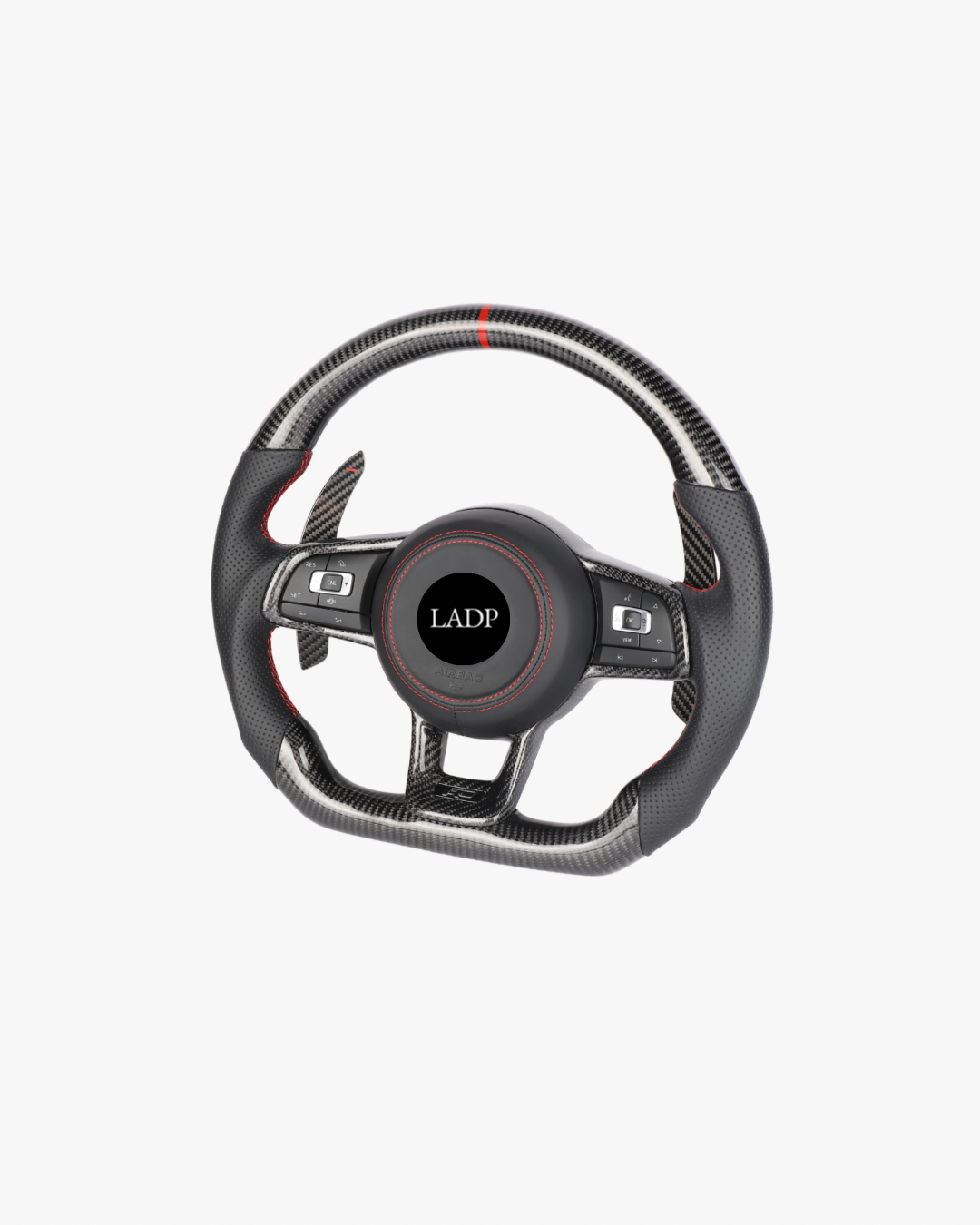 LADP Vollcarbon Lenkrad VW Golf 7 GTI R – Echtcarbon Performance Upgrade
