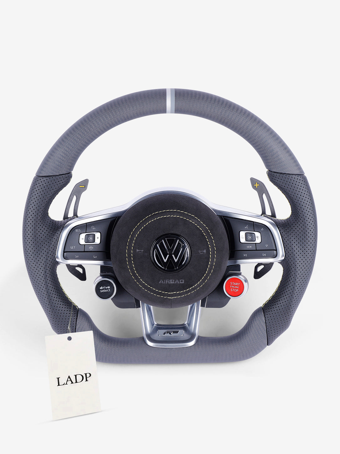 VW Performance Steering Wheel Matte Carbon for GTI, R Models | LADP