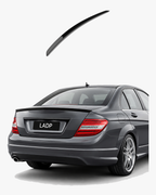 Mercedes C-Class W204 Gloss Black Trunk Spoiler Lip 2007–2014 | LADP