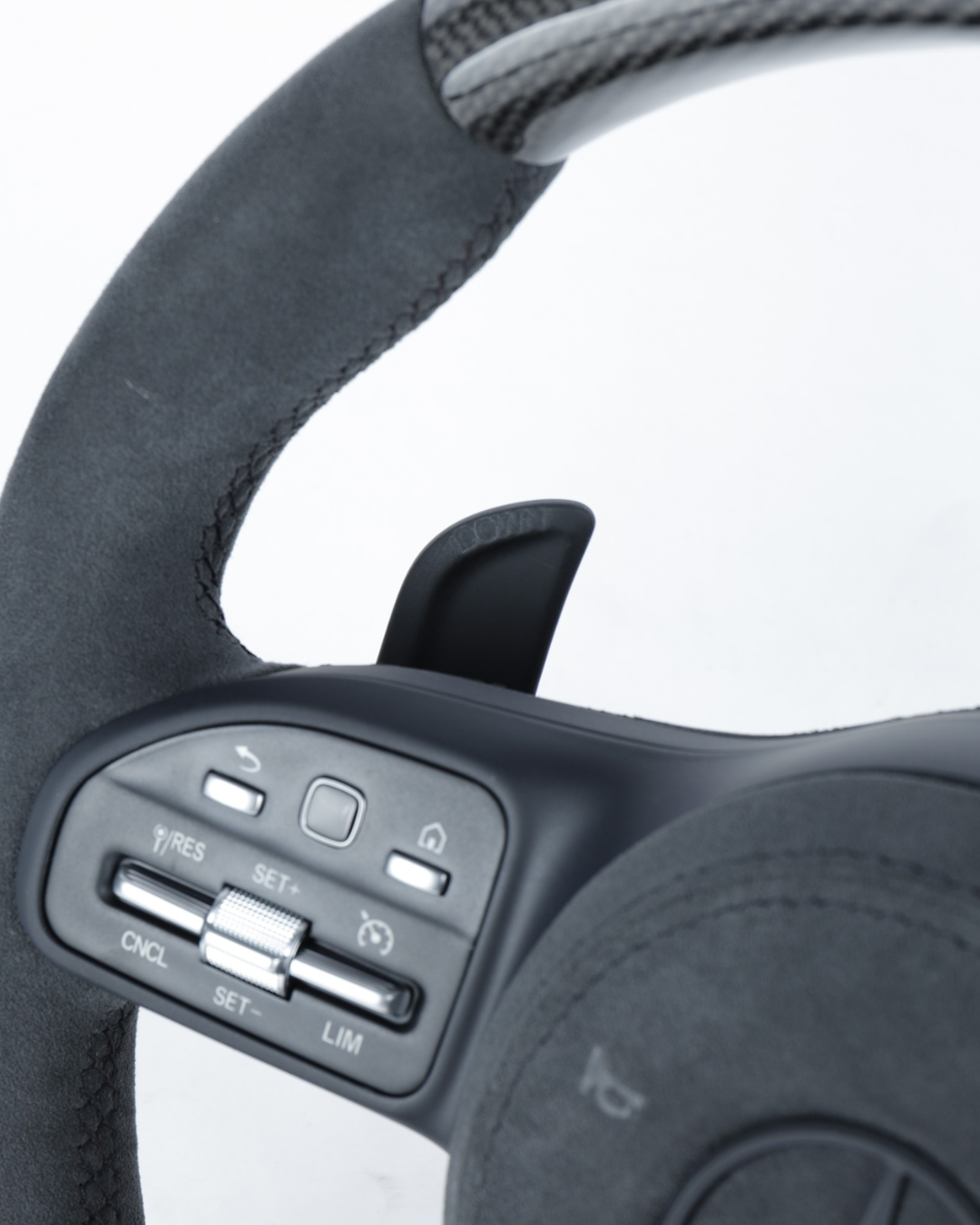 Mercedes AMG Carbon Lenkrad Matt Schwarz Alcantara – W213 W222 W205 LADP Performance Steering Wheel