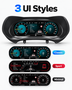 SEAT Ibiza 12.3-Inch Digital Instrument Cluster 2009–2014 | LADP