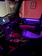 Mercedes G Klasse bis 2017 Sternenhimmel Ambientebeleuchtung Display & Lenkrad Upgrade Premium Umbau Österreich