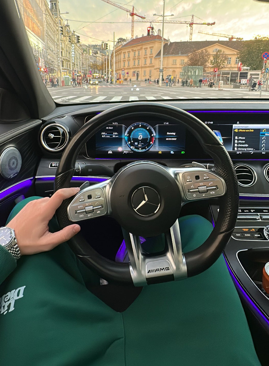 Mercedes Lenkrad Spange 2017–2024 Upgrade auf AMG Style