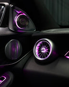 Mercedes C-Class W205 & GLC X253 4D Rotating LED Tweeters with Ambient Lighting | LADP