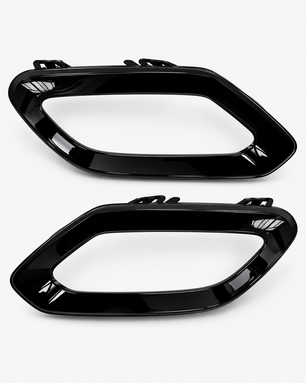 Gloss Black Exhaust Surround Trims for Mercedes-Benz GLC X254 2023–2025 | LADP