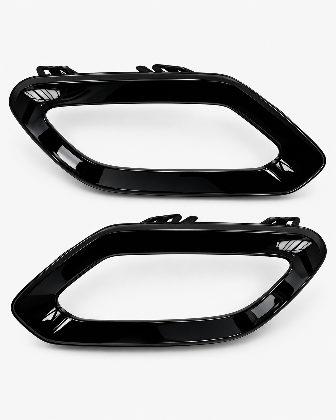 Gloss Black Exhaust Surround Trims for Mercedes-Benz GLC X254 2023–2025 | LADP