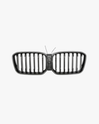LADP LED Sport Kühlergrill Glanz Schwarz passend für BMW X3 X4 G01 G02 LCI ab 2021