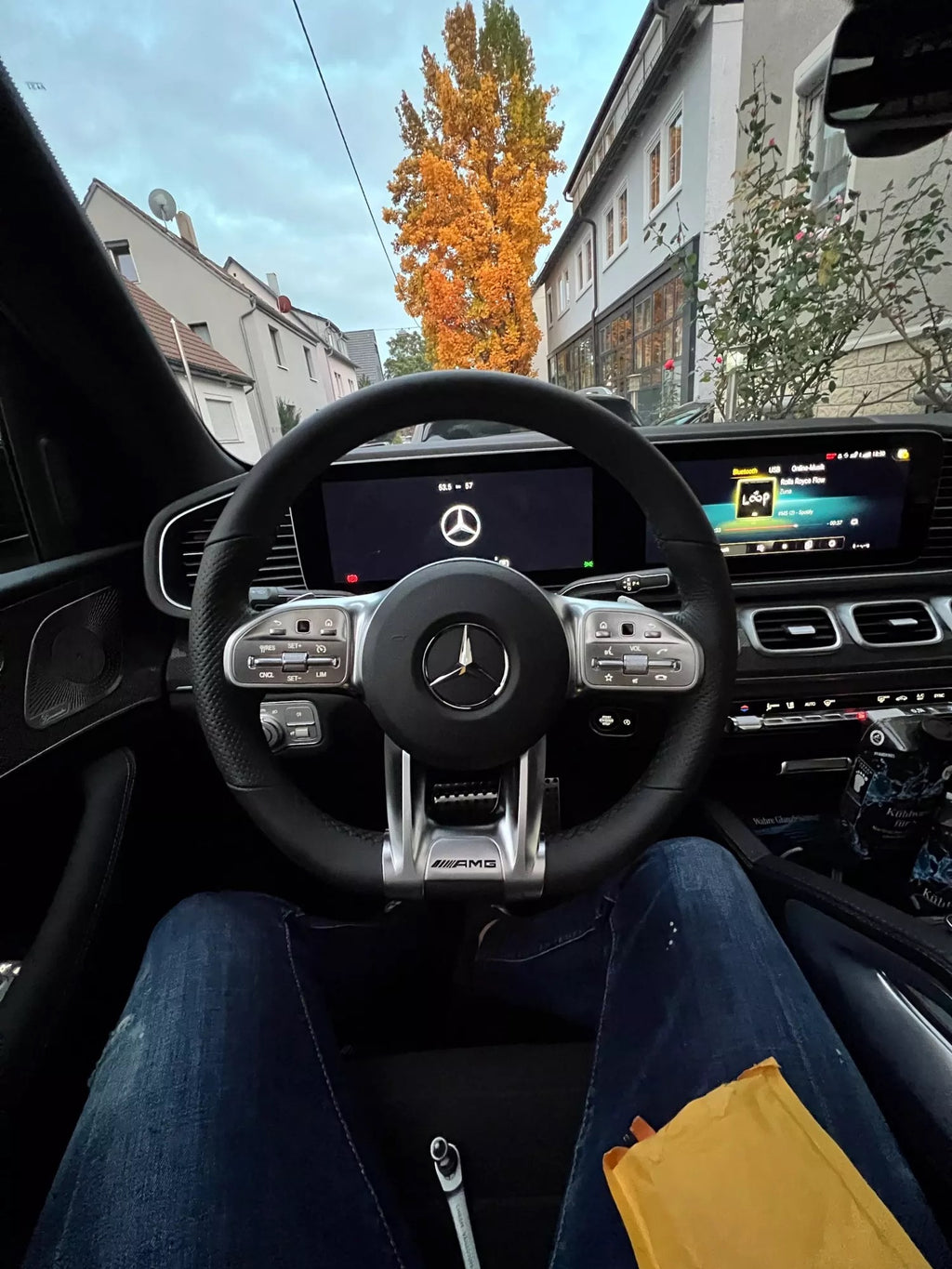 Mercedes Steering Wheel Trim 2017–2024 Upgrade to AMG Style