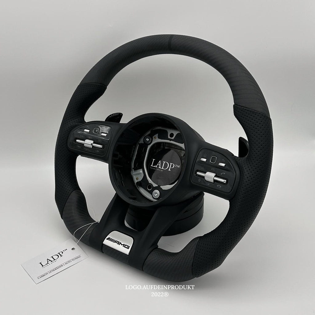 Mercedes Benz AMG Lenkrad Carbon Matt