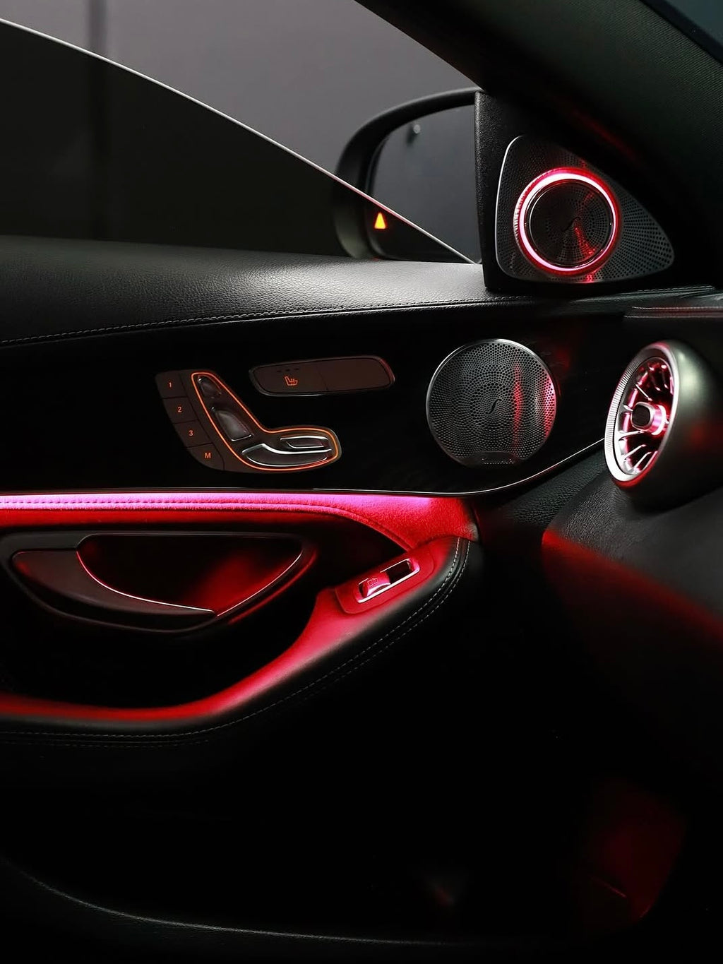 Mercedes C-Class W205 & GLC X253 3/12/64-Color Ambient Lighting Kit 2015–2021 | LADP
