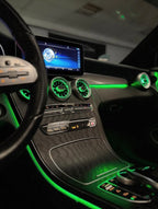 Mercedes C-Class W205 & GLC X253 Illuminated Air Vents – 3-Color & 64-Color | LADP