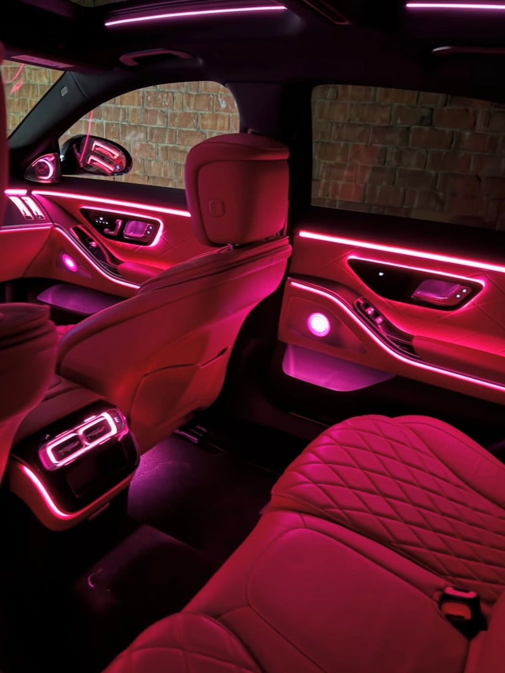 Mercedes S-Class W223 Illuminated Rear Air Vent Trim Kit 2021–2026 | LADP