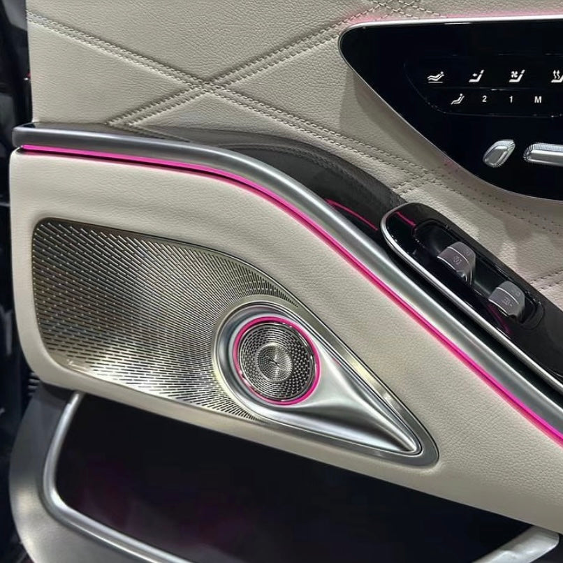 Mercedes S-Class W223 Motorized Pop Out Door Speaker Set – Burmester-Style, 2021–2026 | LADP