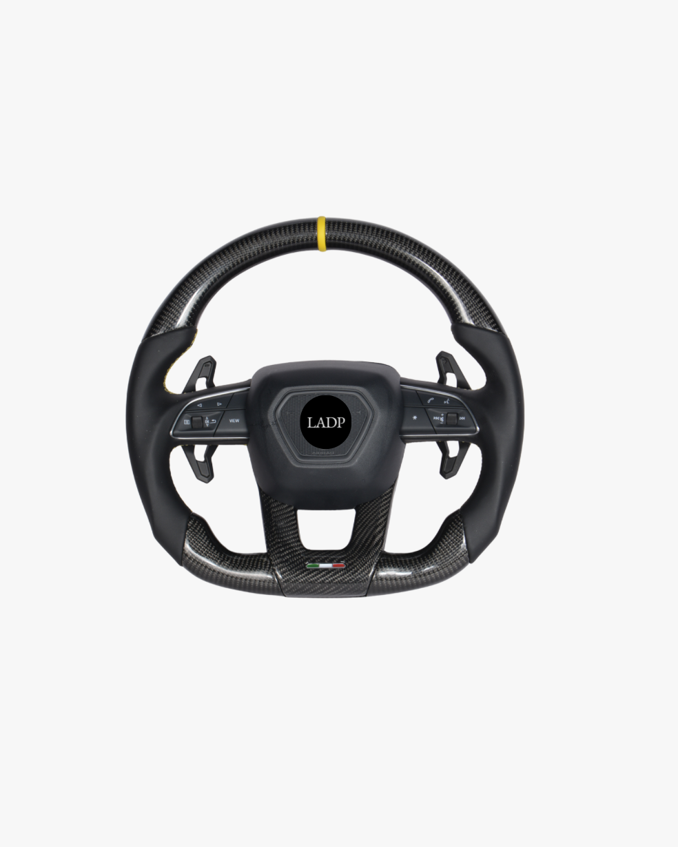 Lamborghini Urus & Huracán Carbon Lenkrad mit 12-Uhr-Markierung – LADP Performance Steering Wheel