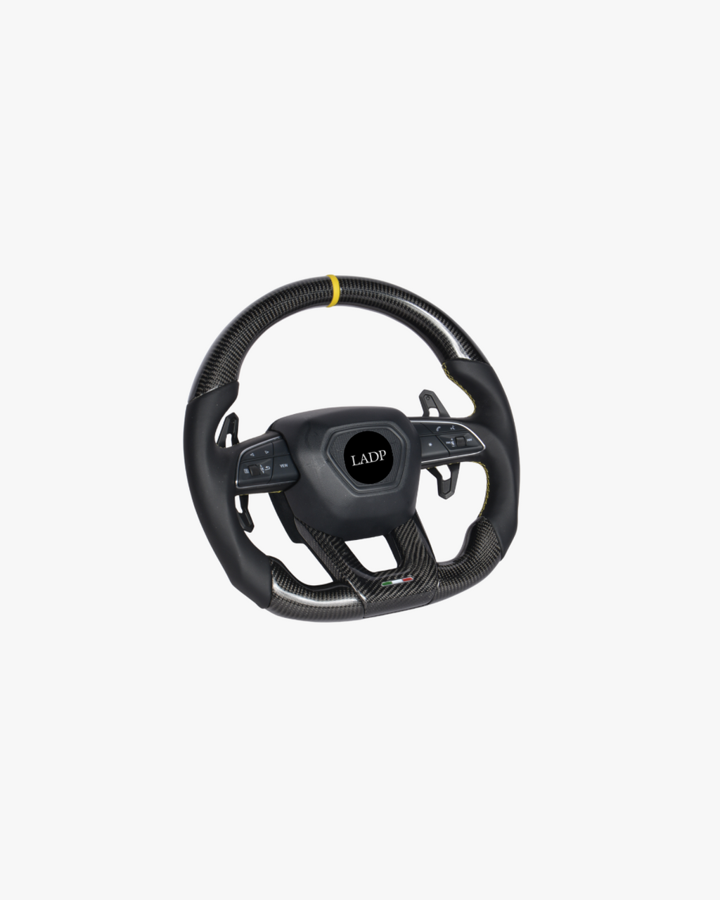 Lamborghini Urus & Huracán Carbon Lenkrad mit 12-Uhr-Markierung – LADP Performance Steering Wheel