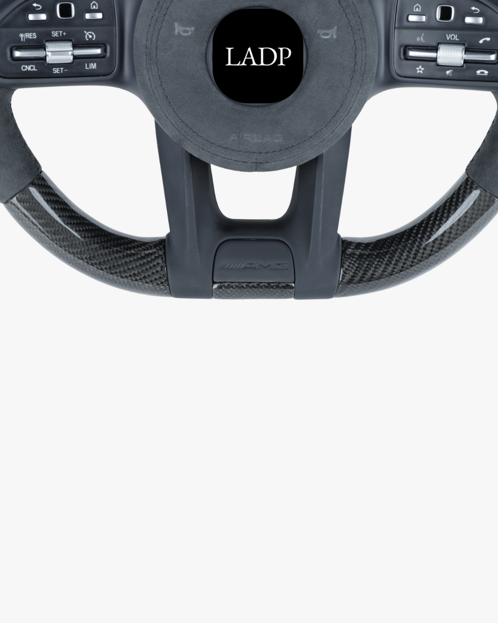 Mercedes AMG Carbon Lenkrad Matt Schwarz Alcantara – W213 W222 W205 LADP Performance Steering Wheel