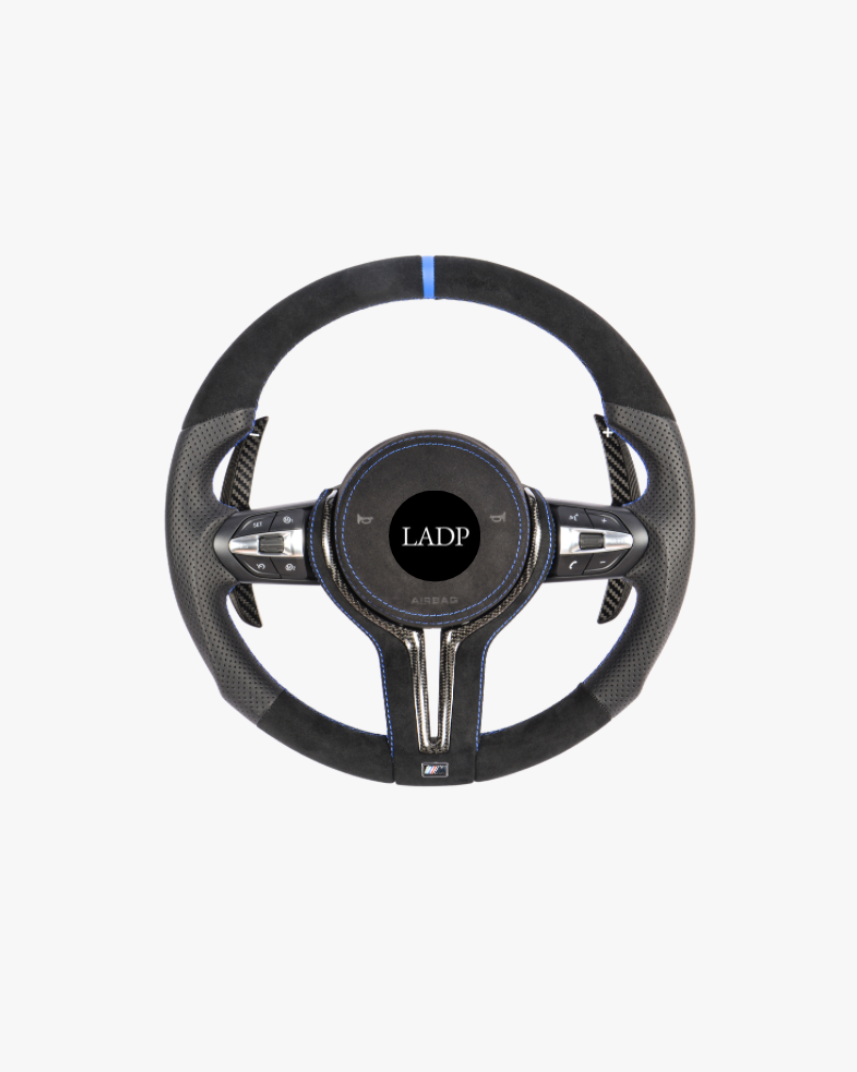 LADP BMW F-Serie Performance Lenkrad Alcantara/Carbon – Komplettausstattung inkl. Carbon-Schaltwippen
