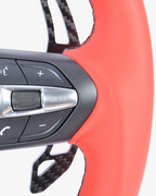 LADP BMW F-Serie Vollcarbon Performance Lenkrad – Rot/Carbon Edition inkl. Carbon-Schaltwippen