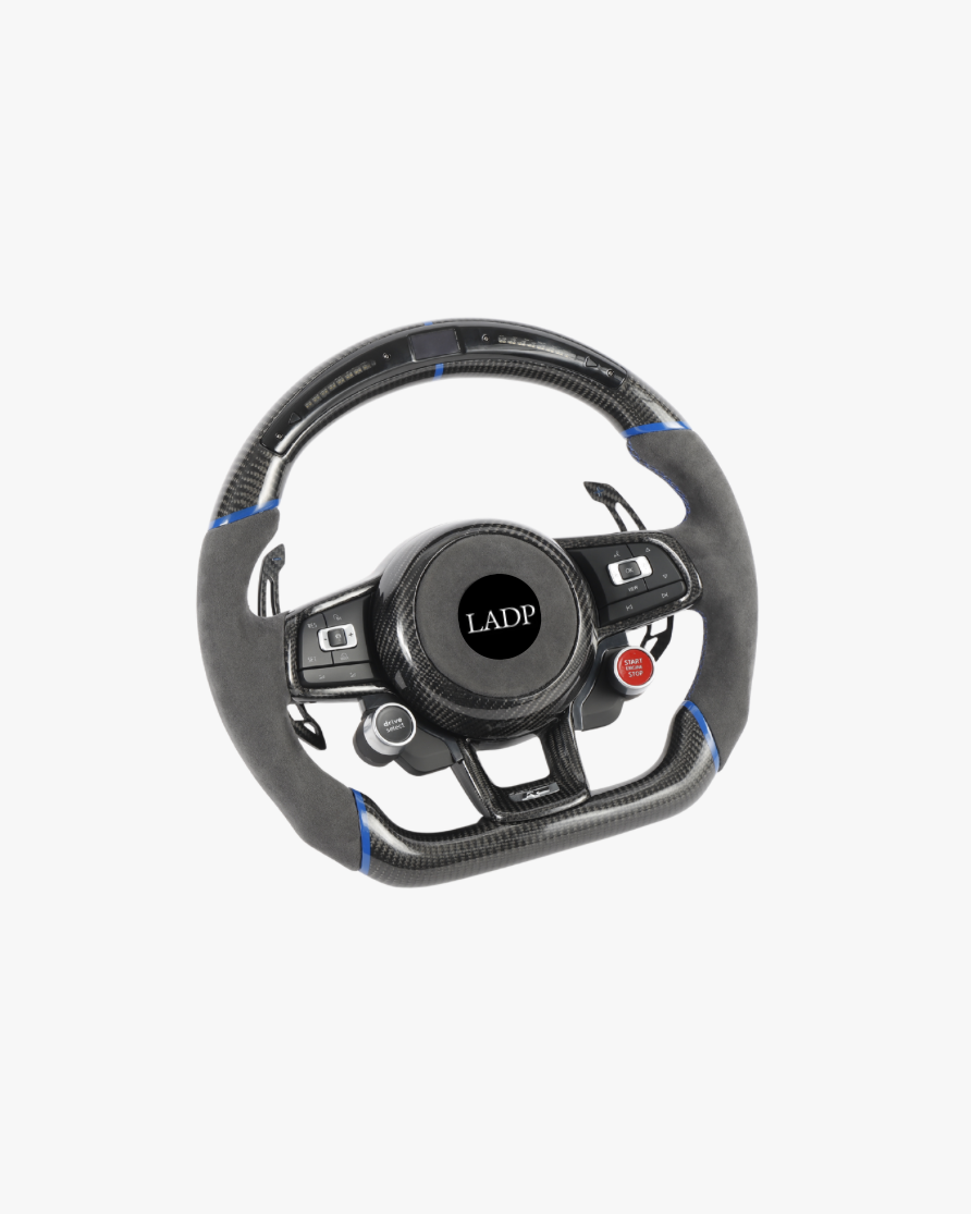 VW LED Digital Lenkrad Carbon Alcantara – Premium Umbau