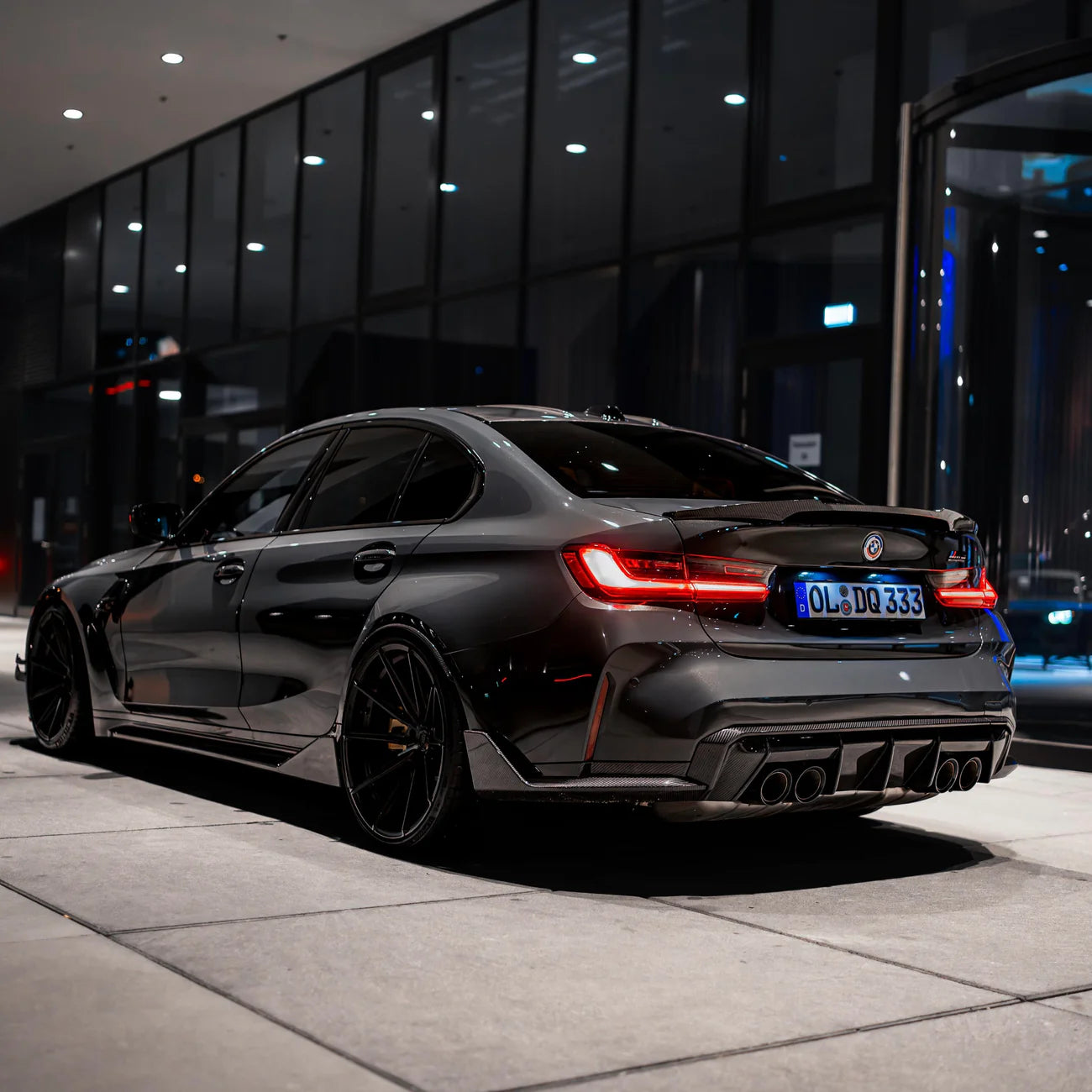 Carbon Fiber Rear Diffuser passend für BMW G82 G83 G80 M4 M3