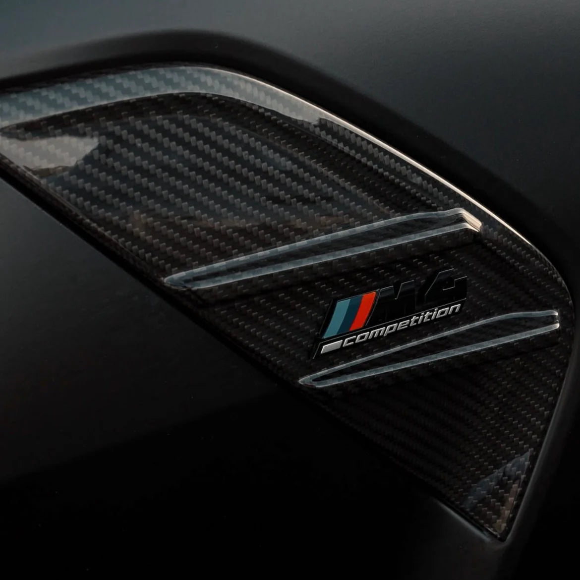 Carbon Fiber Vent Cover2 passend für BMW M3 G80 G81