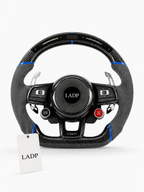 VW LED Digital Steering Wheel Carbon Alcantara – Premium Conversion