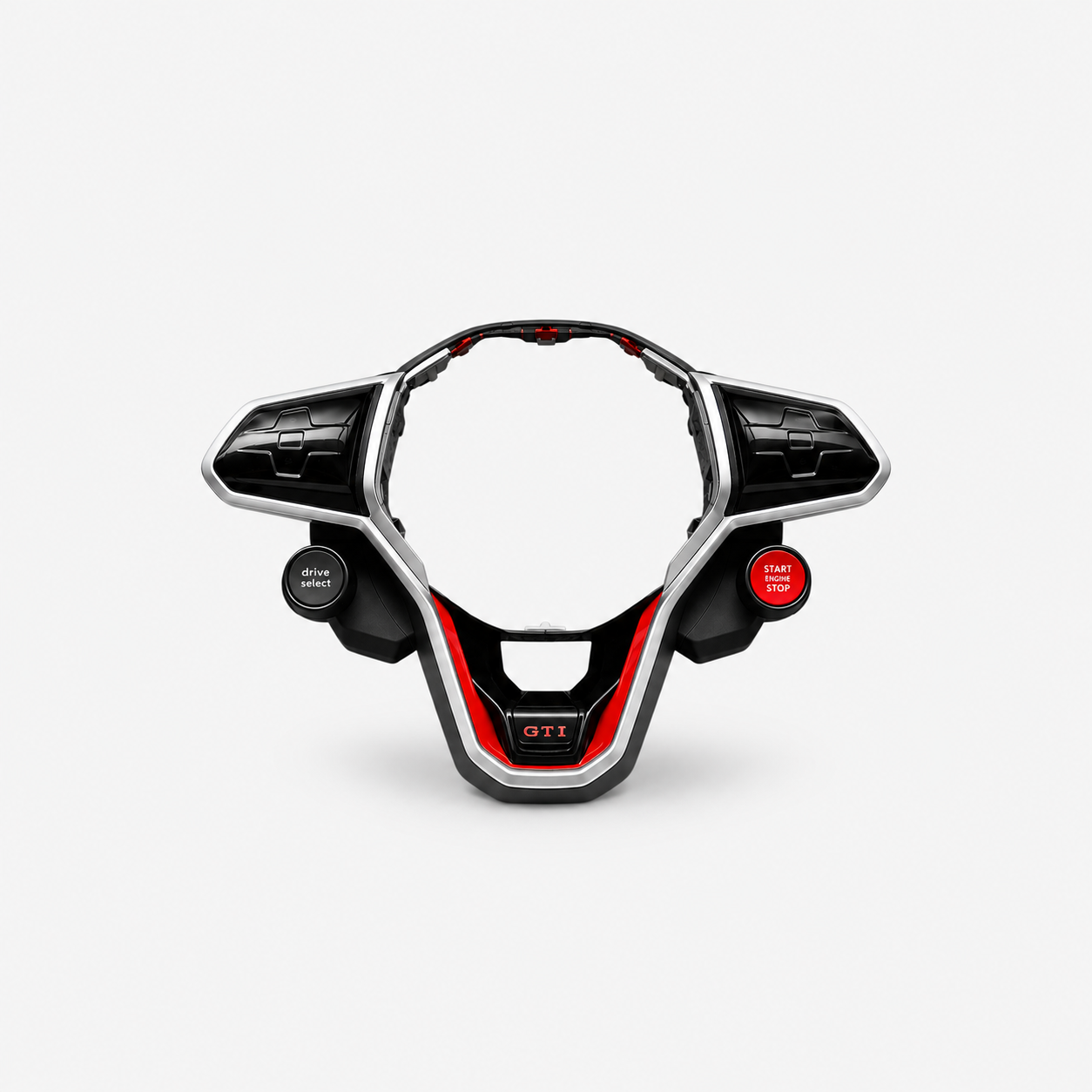 Lenkrad Spange mit Knöpfen für VW Golf 8, GTI, R | R8 Style