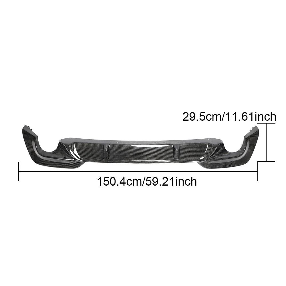 Carbon Fiber Diffuser passend für BMW 3 Series G20 M Sport