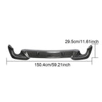 Carbon Fiber Diffuser passend für BMW 3 Series G20 M Sport