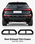 Audi Q5L Gloss Black Exhaust Frame Covers 2025 | LADP