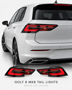 Volkswagen Golf 8 MK8 LED Tail Light Set with Dynamic Indicators 2020–2024 | LADP