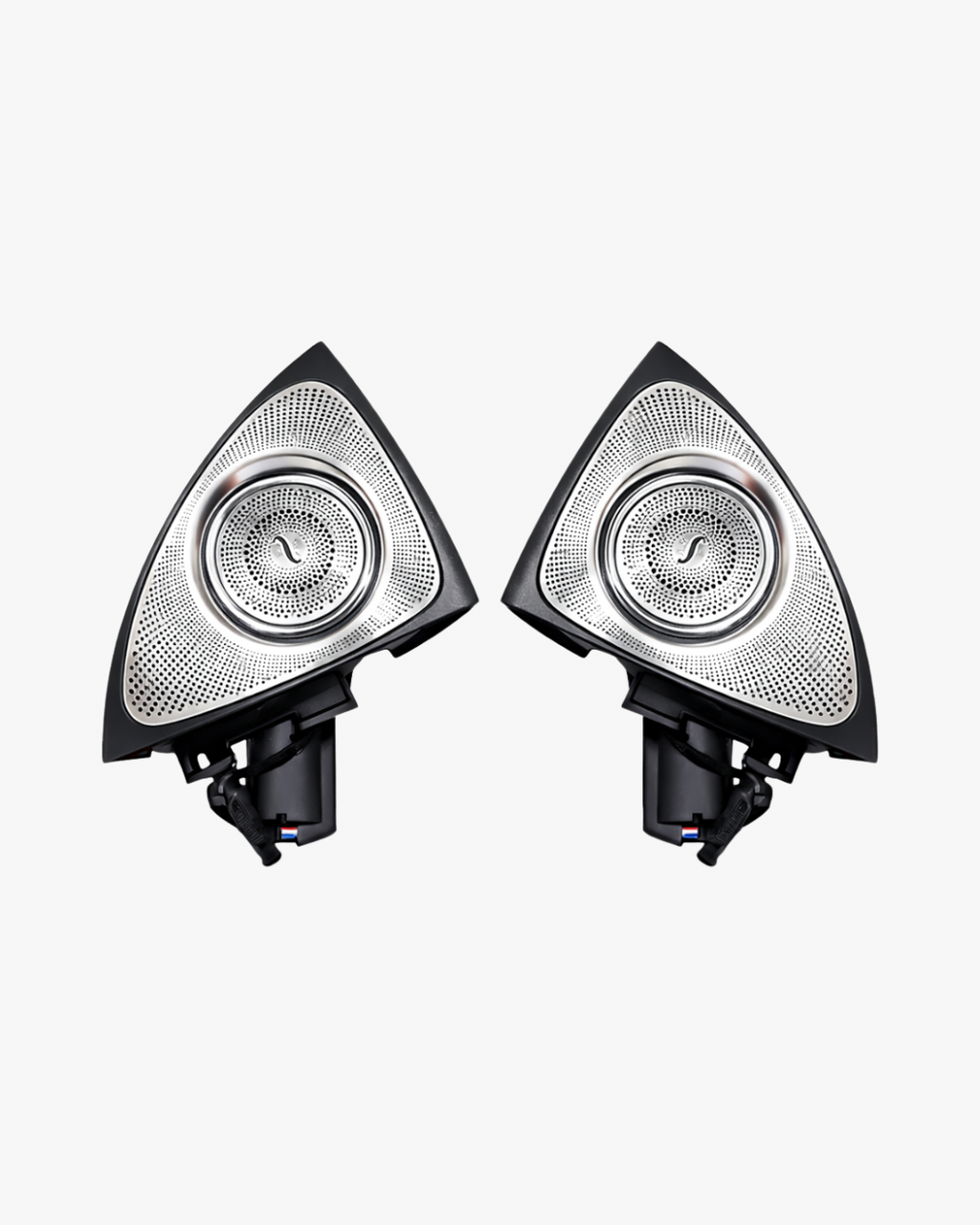 Mercedes W213 W205 W222 X253 – 3D Rotating Tweeter with 64-Color LED Ambient Lighting