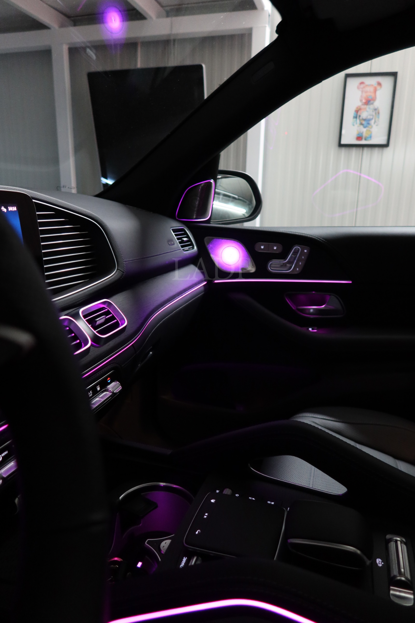 Mercedes Benz GLE | GLS | W167 Burmester Hochtöner Abdeckungen Ambiente 64 Farben