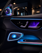 4D Tweeters for Mercedes C-Class W206 & GLC X254 – LED Ambient Lighting