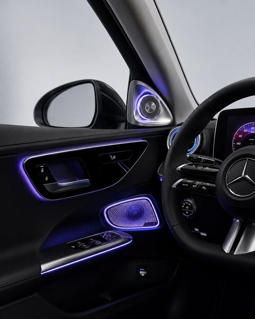 4D Tweeters for Mercedes C-Class W206 & GLC X254 – LED Ambient Lighting