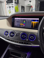 Mercedes S-Class W222 Illuminated Air Vents – 7-Color & 64-Color | LADP