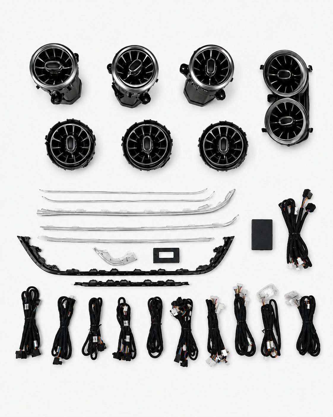 Mercedes GLA H247, B-Class W247 & GLB X247 64-Color Ambient Lighting Kit | LADP
