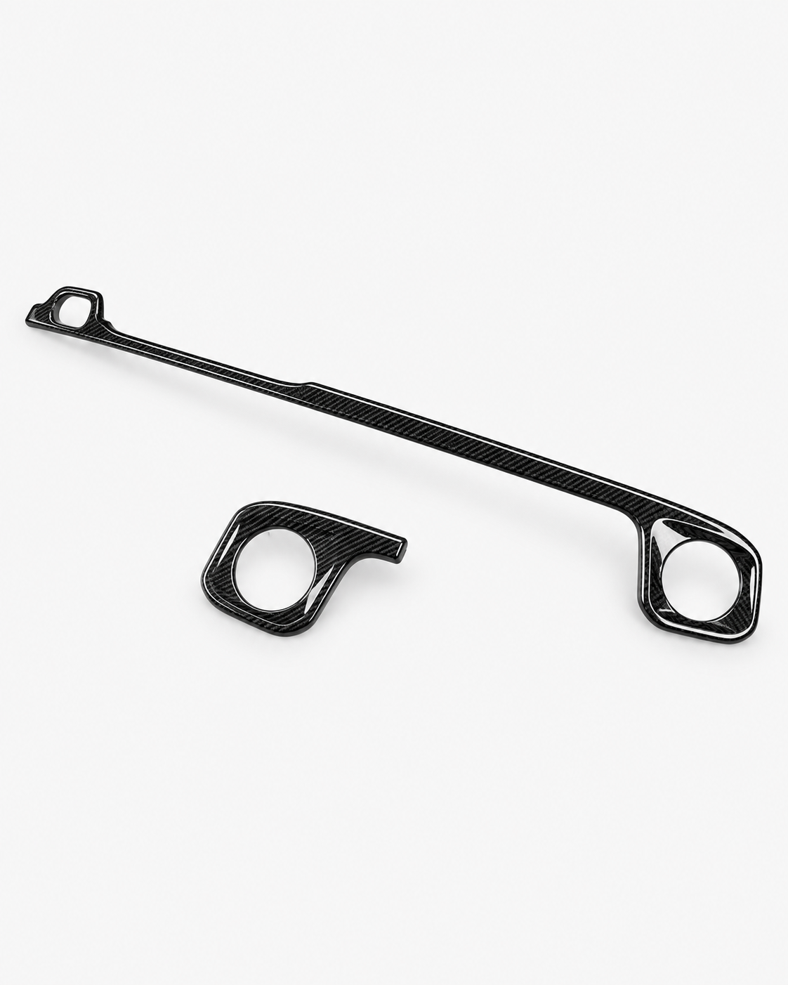 Mercedes G-Class W464 Real Carbon Fiber Dashboard Trim – 2-Piece Set | LADP