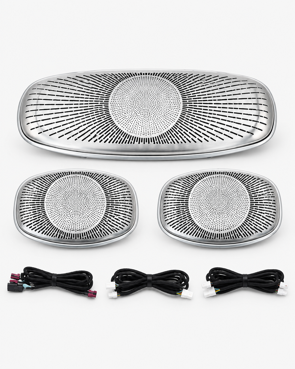 Mercedes A-Class W177 & CLA W118 3-Piece 64-Color Rear Roof Speaker Set – Plug & Play | LADP