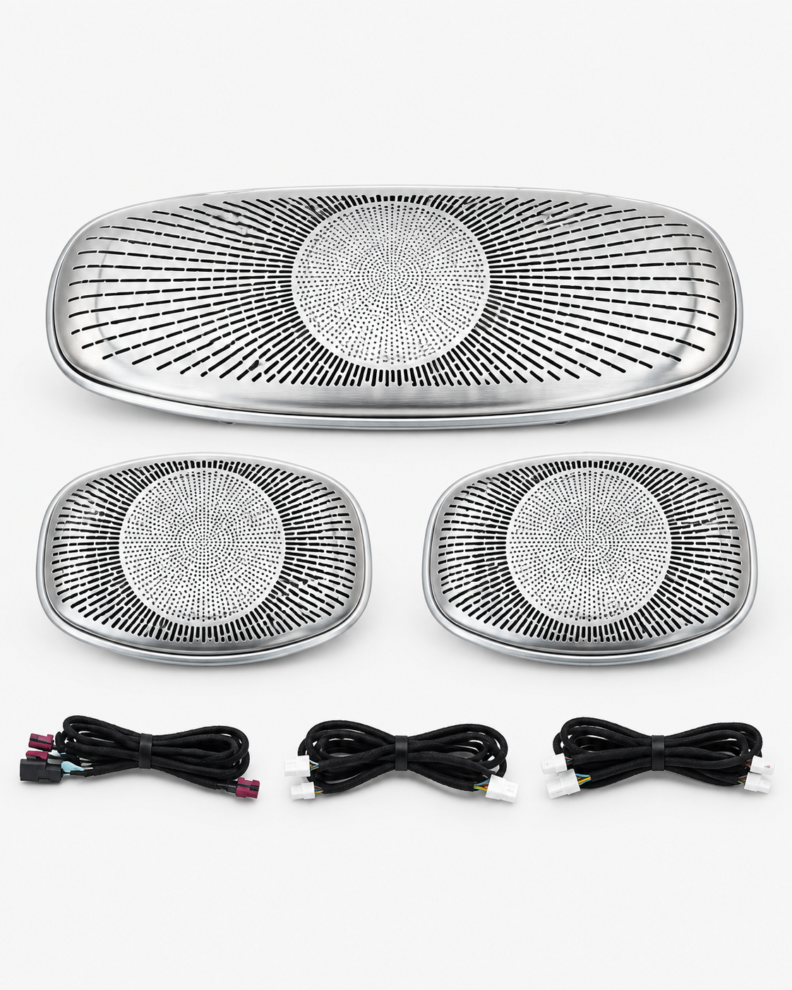 Mercedes A-Class W177 & CLA W118 3-Piece 64-Color Rear Roof Speaker Set – Plug & Play | LADP