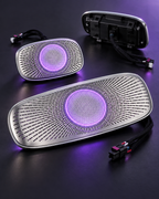 Mercedes A-Class W177 & CLA W118 3-Piece 64-Color Rear Roof Speaker Set – Plug & Play | LADP