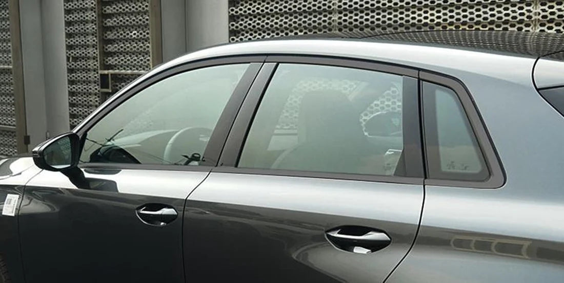 LADP Gloss Black Window Trim Cover for Audi A3 Hatchback